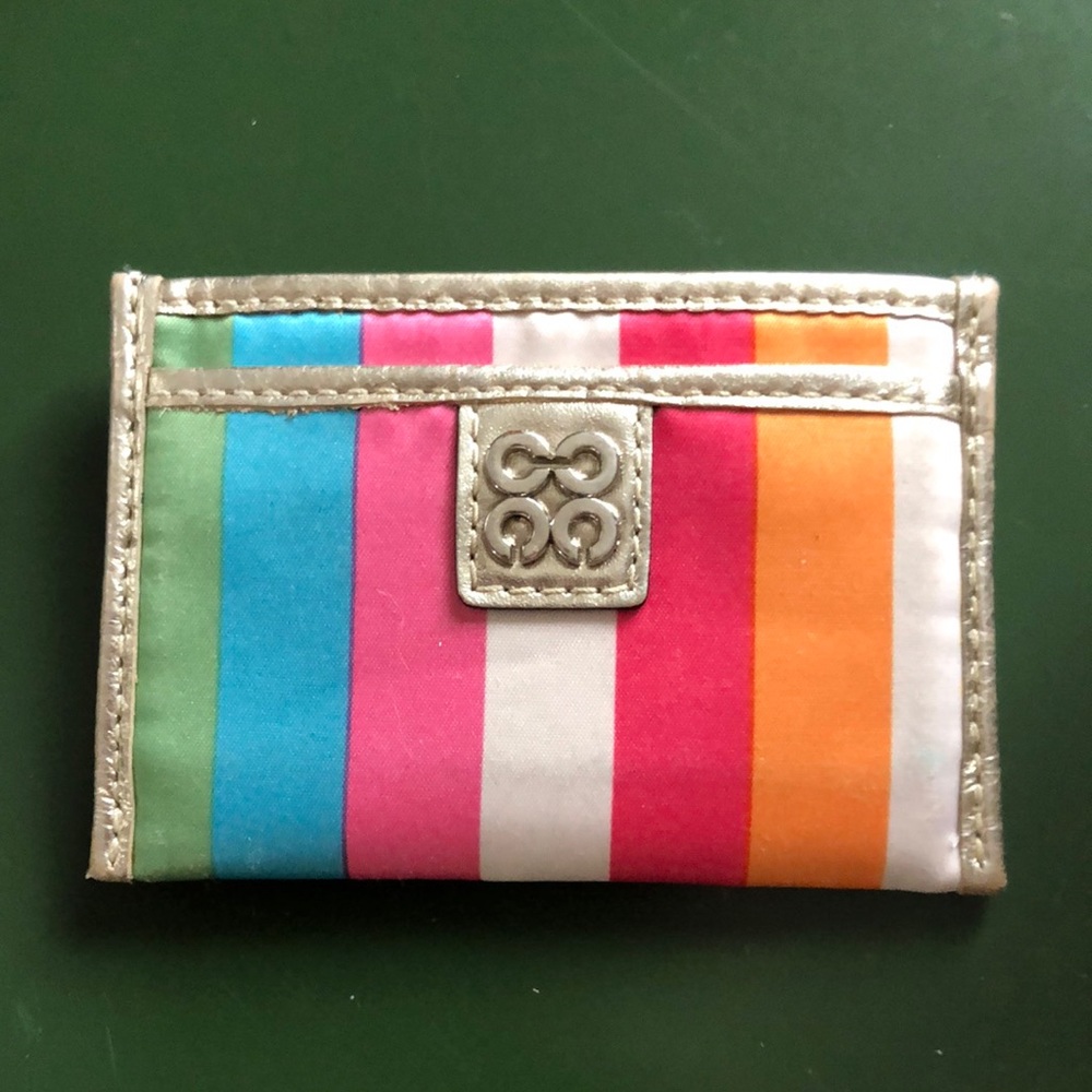 Coach Card Carrier